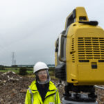 Ellice with a Topcon GLS-2000 Scanner