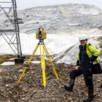 Peter with a Topcon GLS-2000 laser scanner